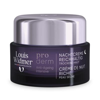 Louis Widmer Proderm Nachtcrème Rijke Textuur Met Parfum 50ml