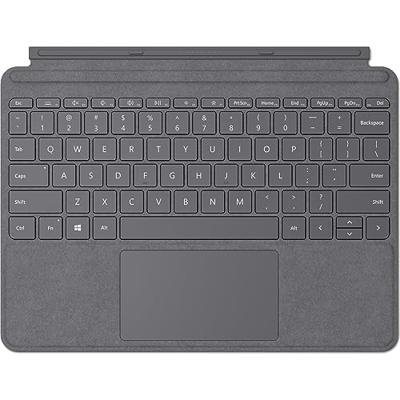 Microsoft Surface Go Type Cover – toetsenbord – met trackpad, versnellingssensor – achtergrondverlichting – Duits – lichte houtskool – commercieel – voor Surface Go, Go 2
