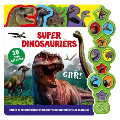 Rebo Publishers Geluidenboek super dinosauriers