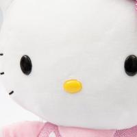 Pluche - GPTOYS - HELLO KITTY - HKT122 - Roze pauwjurkmodel - 30 cm - Vanaf 3 jaar - thumbnail