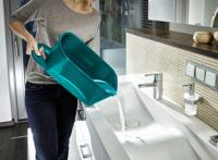 Leifheit 55076 Profi Emmer met Pers en Wielen 8L - thumbnail