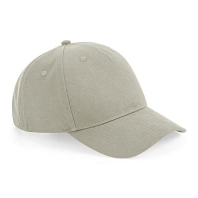Beechfield CB62N Organic Cotton 5 Panel Cap - Stone - One Size