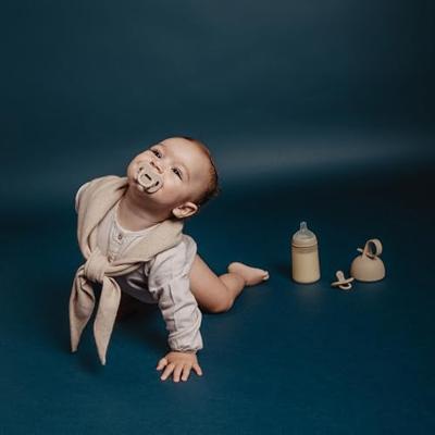 Fopspeen met symmetrische speen SX Pro Colour Essence SUAVINEX beige Fopspeen met symmetrische speen SX Pro Colour Essence SUAVINEX beige