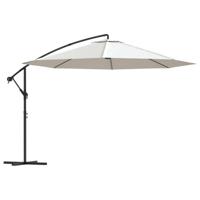 VidaXL Zweefparasol 3,5 m zandwit - thumbnail