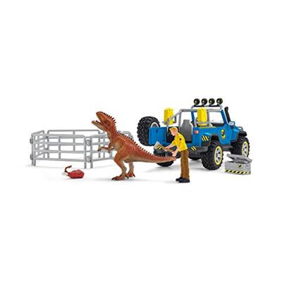 Schleich dinosaurs off-road voertuig met dino wachtpost 41464 Schleich dinosaurs off-road voertuig met dino wachtpost 41464