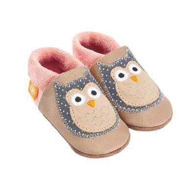 Orangenkinder babyslofjes Owl Beige-30-31