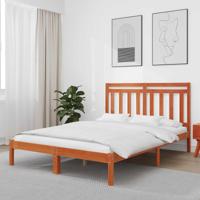 Bedframe 2 pcs Wasbruin 150 x 200 cm Massief grenenhout - thumbnail