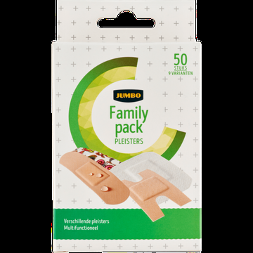 Jumbo Family Pack Pleisters 50 Stuks