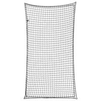 VidaXL Aanhangwagennet elastisch touw 3x1,65 m polypropeen zwart - thumbnail