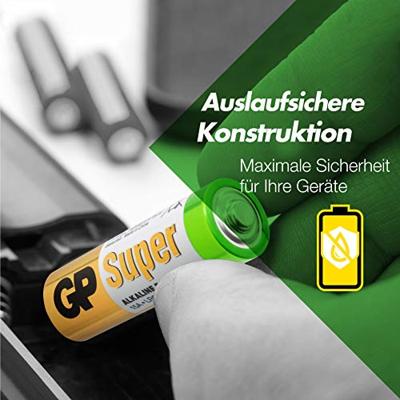 GP 16-pack aa alkaline lr06