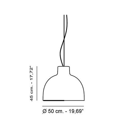 Kartell Bellissima Hanglamp - Zwart