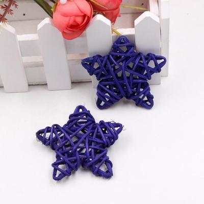 10 stuks 6cm kunstmatige stro bal DIY decoratie rotan sterren Christmas decor Home ornament Supplies (paars) 10 stuks 6cm kunstmatige stro bal DIY decoratie rotan sterren Christmas decor Home ornament Supplies (paars)