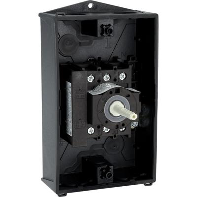 Eaton P1-25/I2/SVB-SW/HI11 Nokkenschakelaar 25 A 690 V 1 x 90 ° Zwart 1 stuk(s)