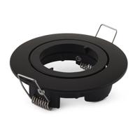 LED-spot armatuur Monti zwart kantelbaar - thumbnail