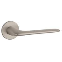 Aprile Massieve Deurkruk Viola Mat Nikkel Op Rond Rozet - thumbnail