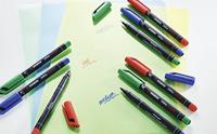 STABILO OHPen, permanent marker, fine 0.7 mm, rood, per stuk - thumbnail