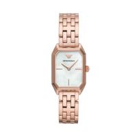 Emporio Armani Giola quartz wit parelmoer wijzerplaat dameshorloge AR11147 - thumbnail