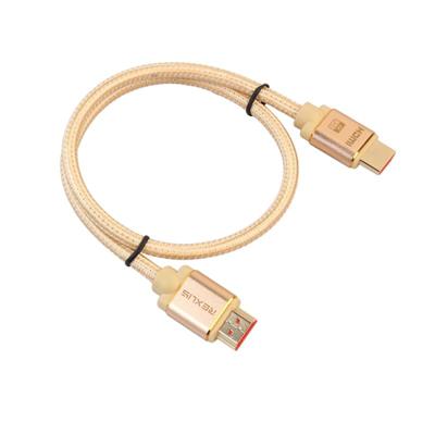 1m HDMI 2.0 versie 4K 1080P aluminiumlegering Shell lijn hoofd-vergulde Connectors HDMI Male naar HDMI Male Audio Video adapterkabel 1m HDMI 2.0 versie 4K 1080P aluminiumlegering Shell lijn hoofd-vergulde Connectors HDMI Male naar HDMI Male Audio Video adapterkabel