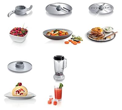 Bosch MCM3201B Foodprocessor Zwart - thumbnail