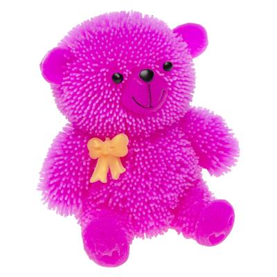 Duckiez Puffer beertje kleur, 9cm