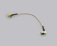 BKL Electronic 0409123 HF-adapter SMA-aansluiting - SMA-stekker 30,00 cm 1 st. - thumbnail