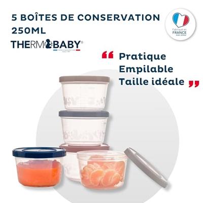 5 x 250ml opbergdozen