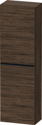 Hoge Kast Duravit D-Neo Kolomkast Wand 132 cm Rechtsdraaiend Mat Noten Duravit