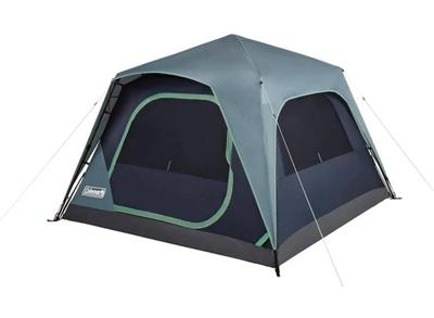 Coleman Skylodge - 4 persoons kampeertent - 229 x 229 x 165 cm - 10,5 kg - Grijs/Blauw