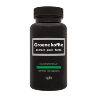 Groene koffie extract puur forte 700mg 60 Capsules - thumbnail