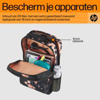 HP Campus XL Laptoprugzak Geschikt voor max. (laptop): 40,9 cm (16,1) Baltic Blue, Lichtoranje - thumbnail