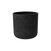 Sierpot Charlie M zwart D18xH17cm - thumbnail