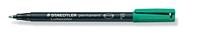 Staedtler Lumocolor 318, OHP-marker, permanent, 0,6 mm, groen - thumbnail
