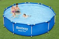 Bestway zwembad steel pro set rond 305 (blauw, incl. filterpomp (220-240v)) - thumbnail