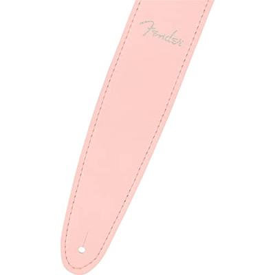 Fender Vegan Leather Strap gitaarband Shell Pink 6.3 cm