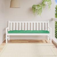 VidaXL Tuinbankkussen 180x50x7 cm oxford stof groen - thumbnail
