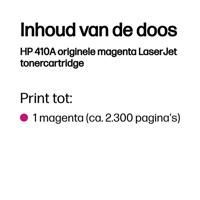 HP 410A originele magenta LaserJet tonercartridge - thumbnail