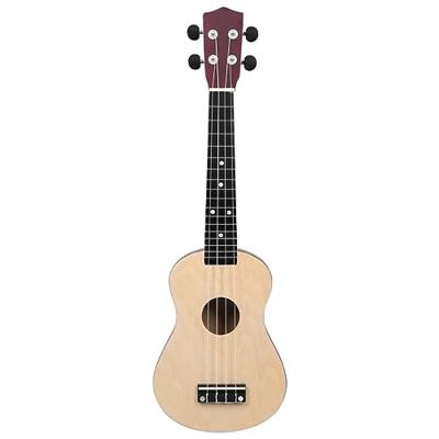 VidaXL Ukuleleset met tas voor kinderen sopraan 23&apos;&apos; lichthoutkleurig - thumbnail