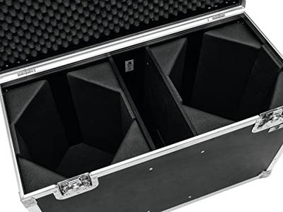 Roadinger ROADINGER Flightcase 2x LED THA-100F/THA-120PC