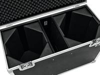 Roadinger ROADINGER Flightcase 2x LED THA-100F/THA-120PC - thumbnail