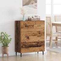 Dressoir Oud Hout 69,5 x 34 x 90 cm Gemonteerd hout en ijzer - thumbnail
