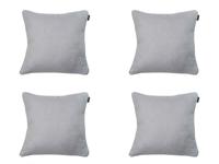 Sierkussen ca. 50x50 cm Napels grey water repellent coating (4 stuks) Madison - Madison - thumbnail