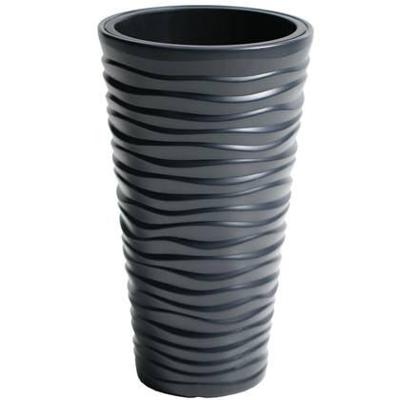 Prosperplast Bloempot (Antraciet, 35 x 35 x 62 cm)