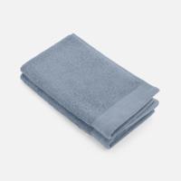 Walra Soft Cotton Gastendoek 30 x 50 cm 550 gram Blue - 2 stuks - thumbnail