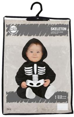 Schattig Mini Skelettenpakje Baby