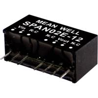MEAN WELL SPAN02E-15 DC/DC-convertermodule 134 mA 2 W Aantal uitgangen: 1 x Inhoud 1 stuk(s) - thumbnail