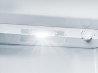 Etna KVV128ZIL Koelkast met vriesvak Zilver - thumbnail