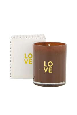Zusss Geurkaars Glas Love Bruin Zusss Geurkaars Glas Love Bruin