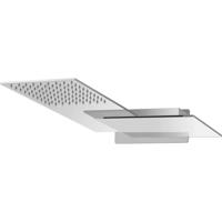 Hoofddouche Damast Marco Polo met Waterval Functie Chroom Damast - thumbnail