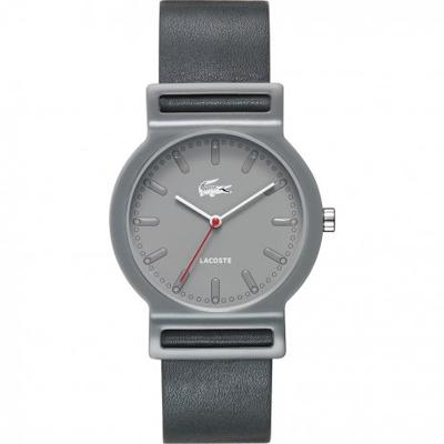 Lacoste horlogeband 2010548 / LC-38-1-29-2246 Leder Grijs 20mm Lacoste horlogeband 2010548 / LC-38-1-29-2246 Leder Grijs 20mm