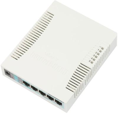 Mikrotik RB260GS Gigabit Ethernet (10/100/1000) Wit Power over Ethernet (PoE)